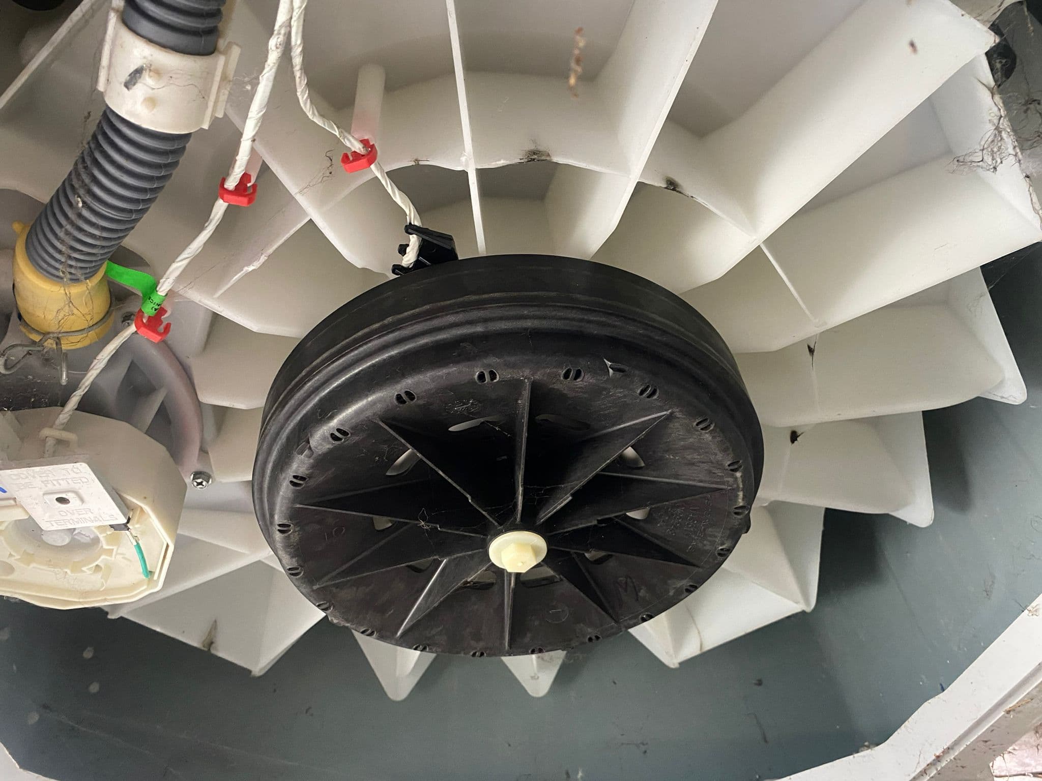 Dryer blower fan and impeller service