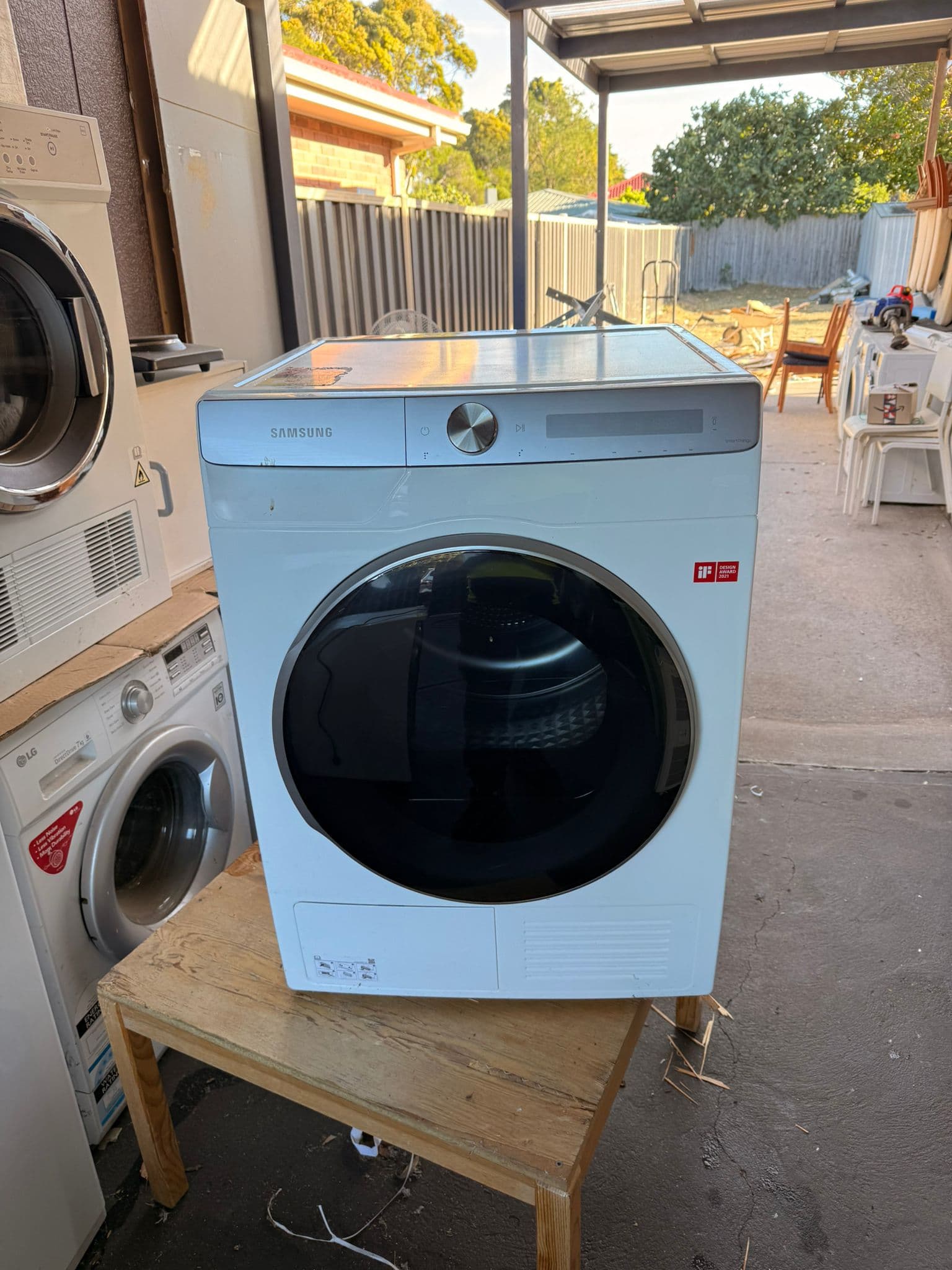Samsung heat pump dryer service
