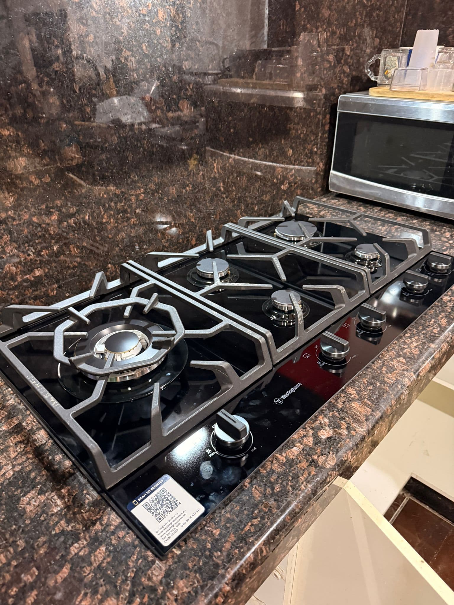 Westinghouse gas cooktop service