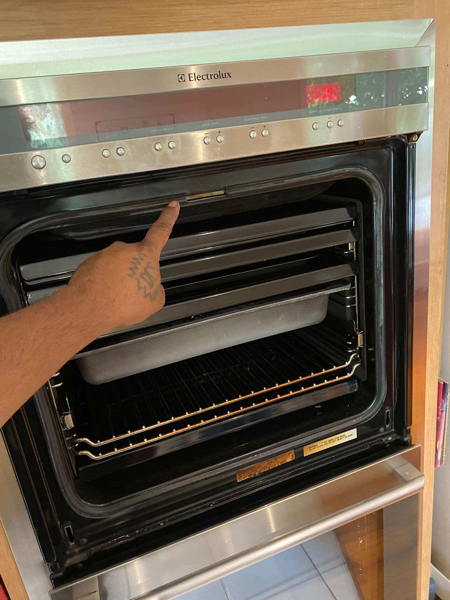 Electrolux wall oven cavity repair