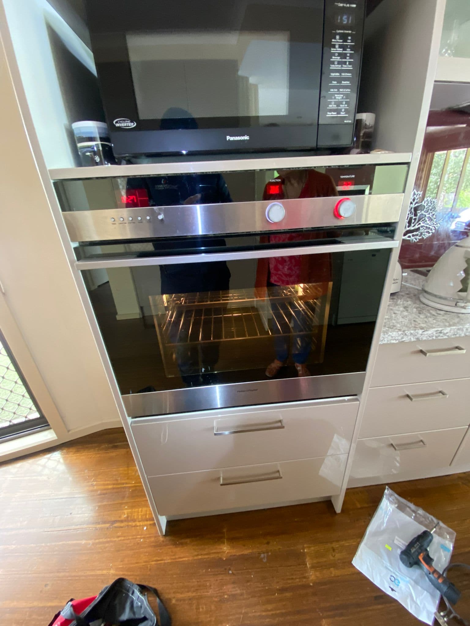 Built-in wall oven unit service