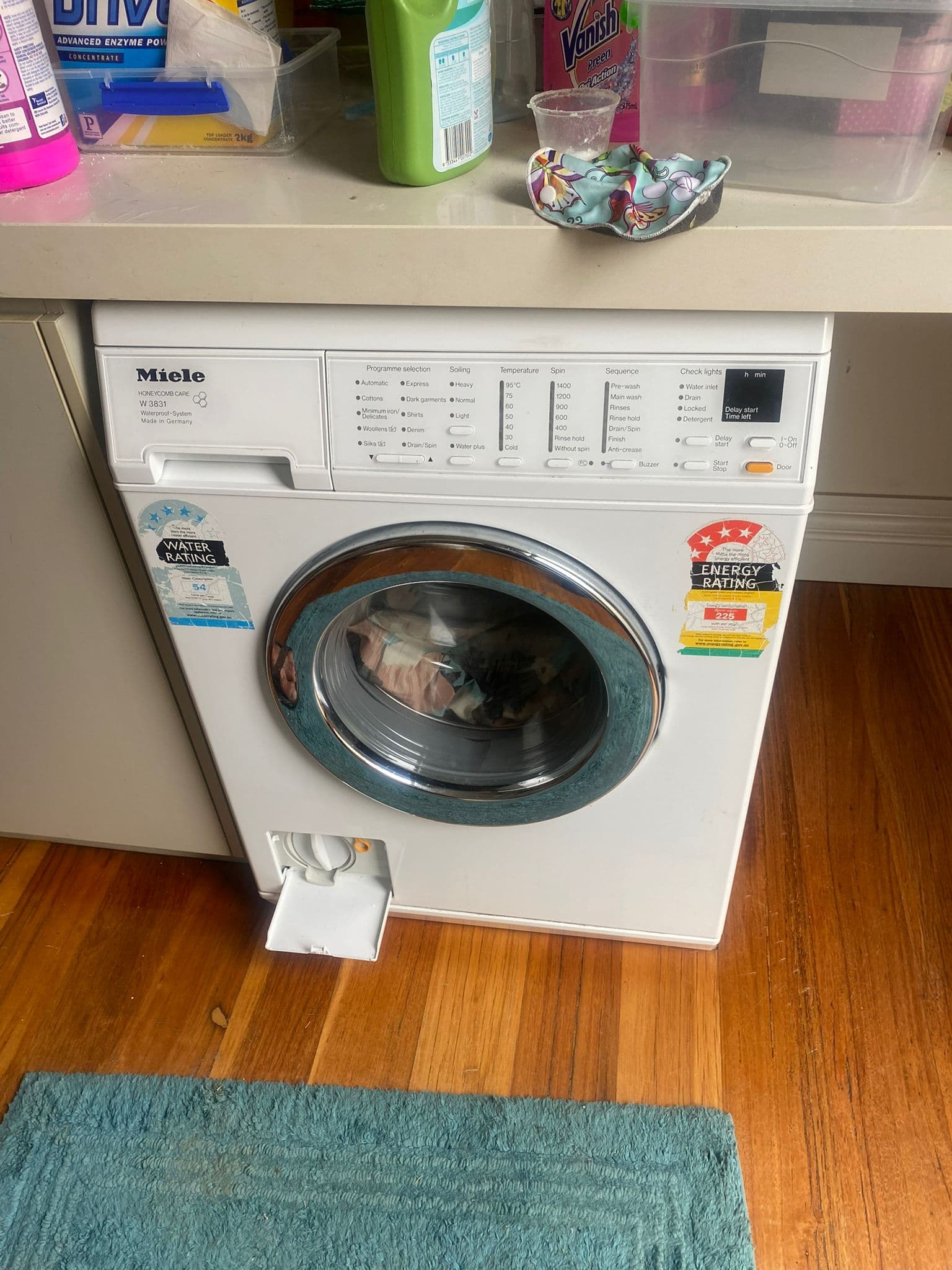 Miele front-load washing machine service